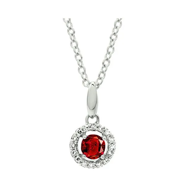 10KT White Gold & Diamond Classic Book Price Point Neckwear Pendant  - 1/10 ctw