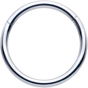 14 Gauge 9/16 316L Surgical Steel Precision Hinged Segment Hoop