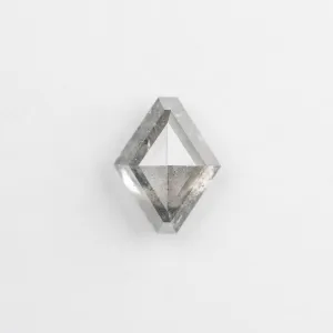 1.76 Carat Salt and Pepper Double Cut Geometric Diamond