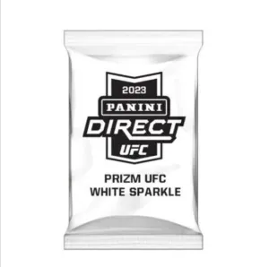 2023 Panini Select UFC White Sparkle Trading Cards