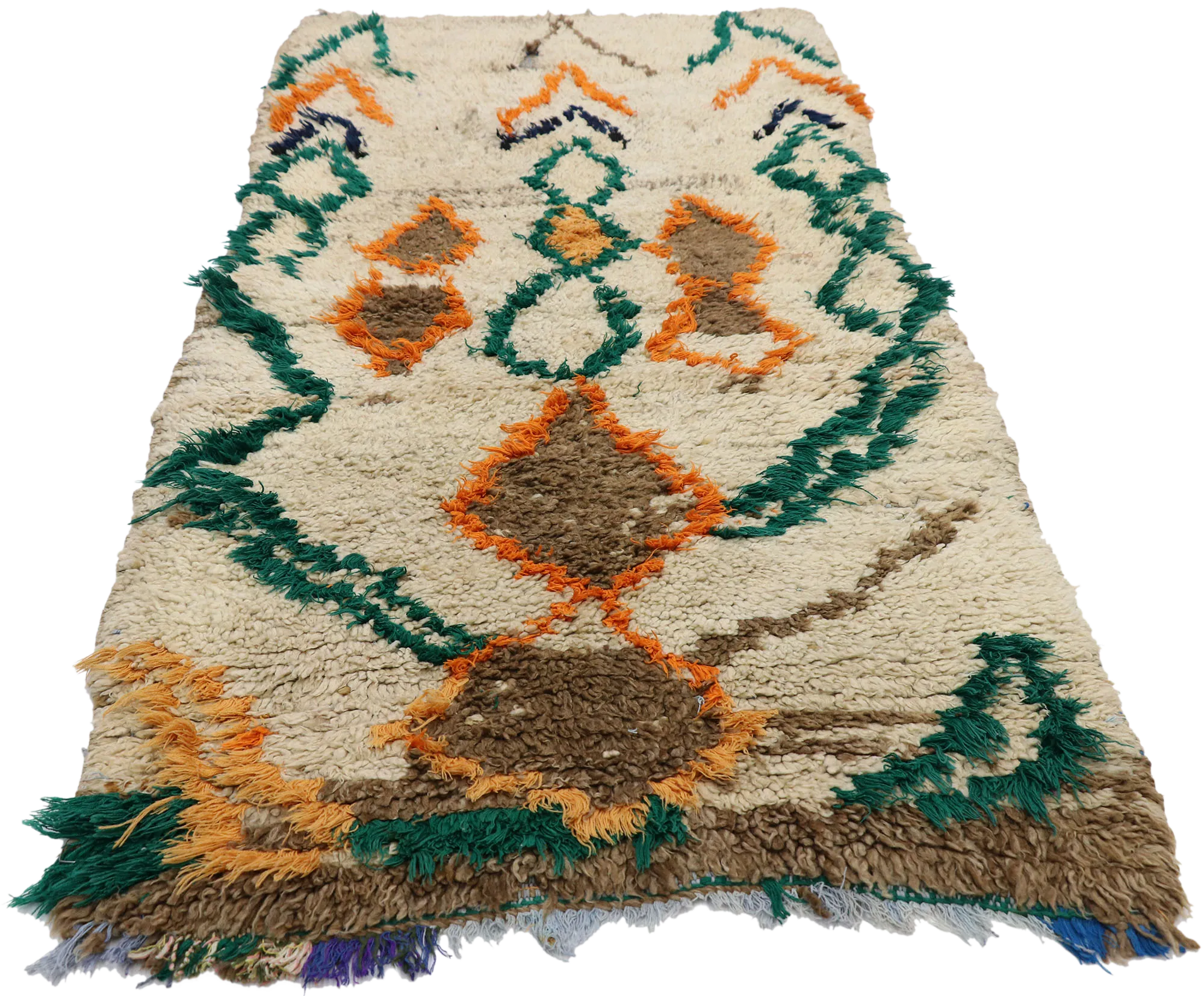 2'5" x 4'10" Vintage Moroccan Rug