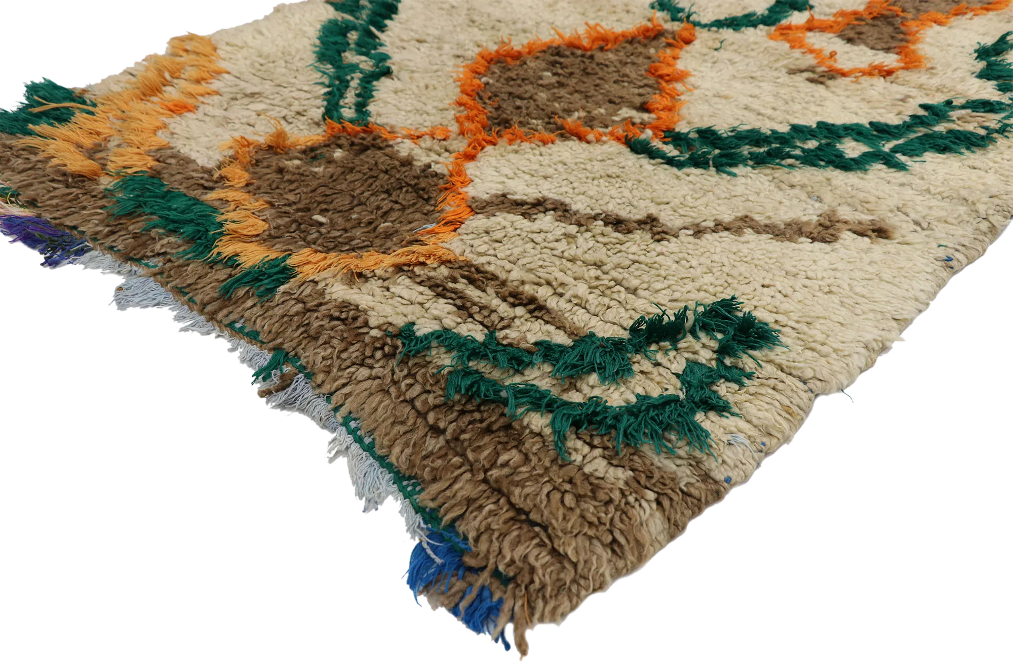 2'5" x 4'10" Vintage Moroccan Rug