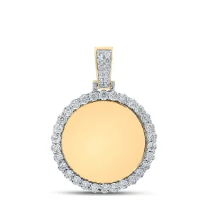 3/4CT-DIA NK MENS MEMORY CHARM
