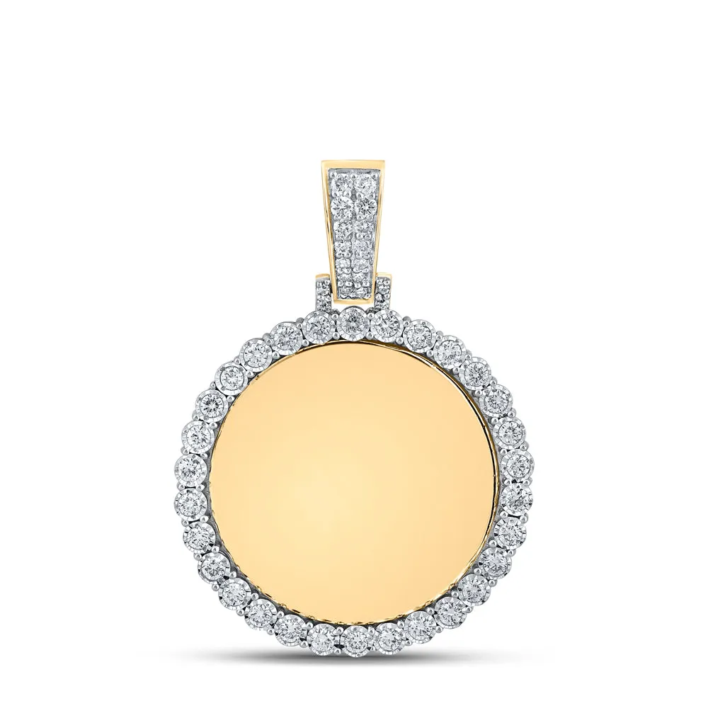 3/4CT-DIA NK MENS MEMORY CHARM