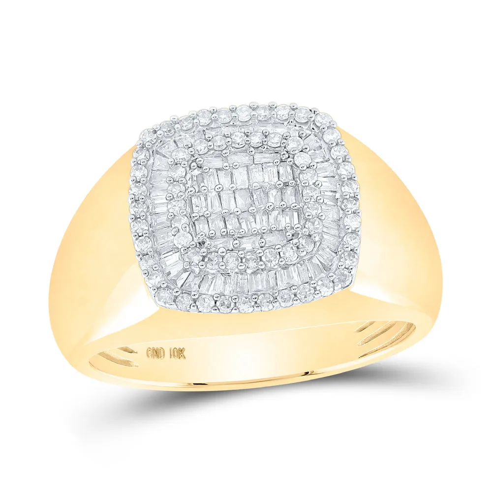 3/4CTW-DIA CN MENS RING