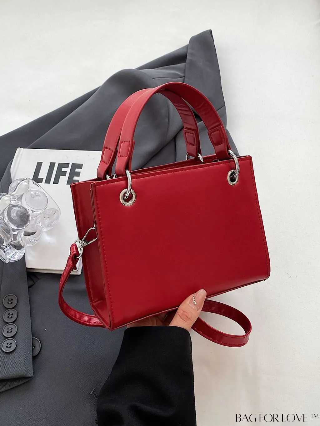 BagForLove - Chic & Minimalist Solid Color Tote Bag