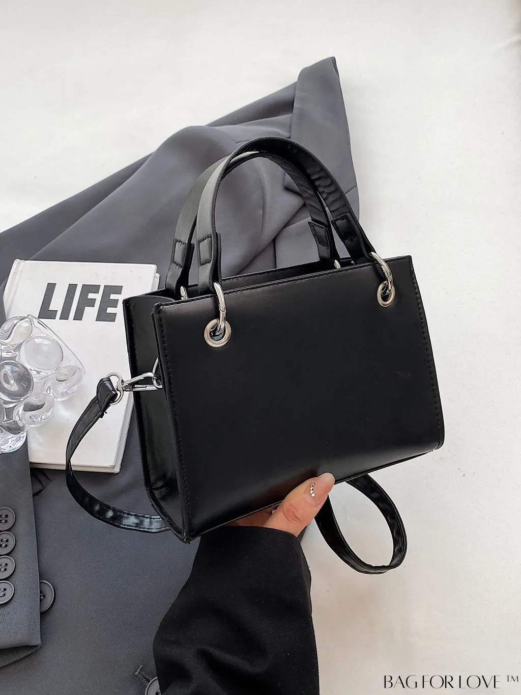 BagForLove - Chic & Minimalist Solid Color Tote Bag