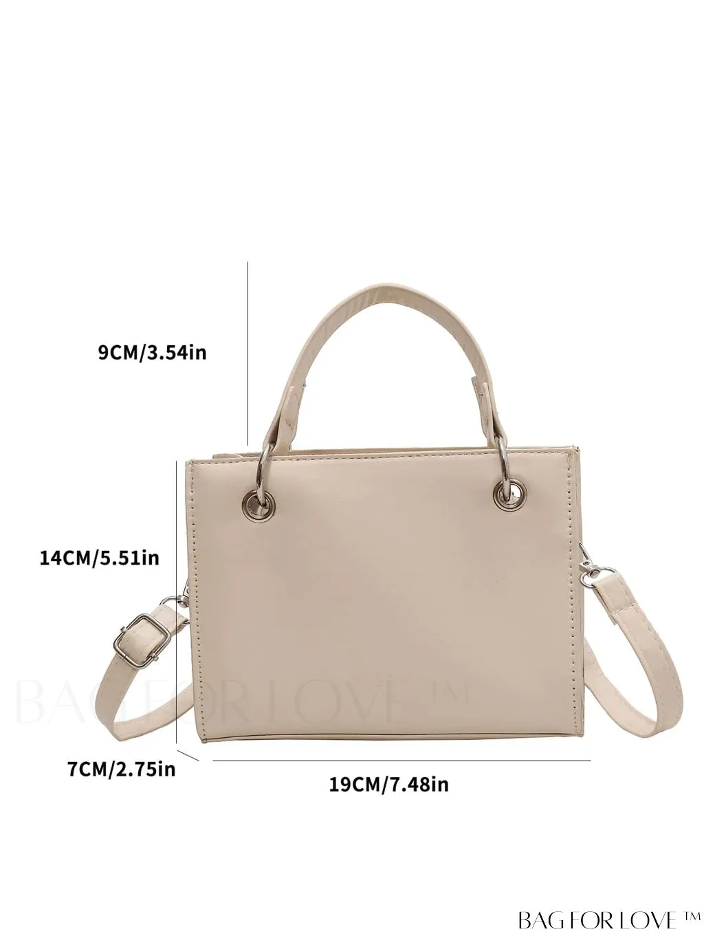 BagForLove - Chic & Minimalist Solid Color Tote Bag