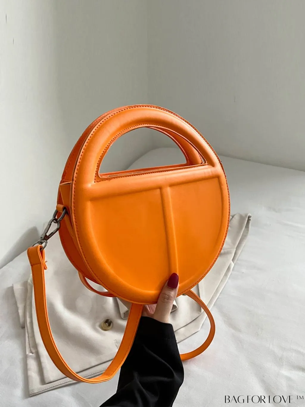 BagForLove - Chic Crossbody Handbag with Pressure Mark Detailing