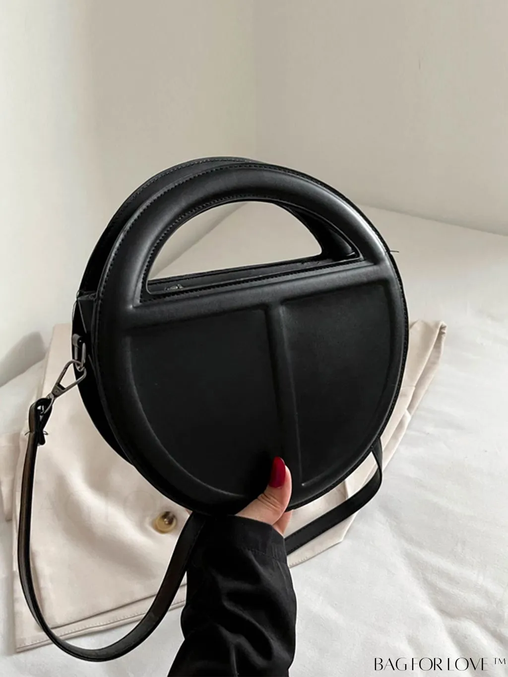 BagForLove - Chic Crossbody Handbag with Pressure Mark Detailing