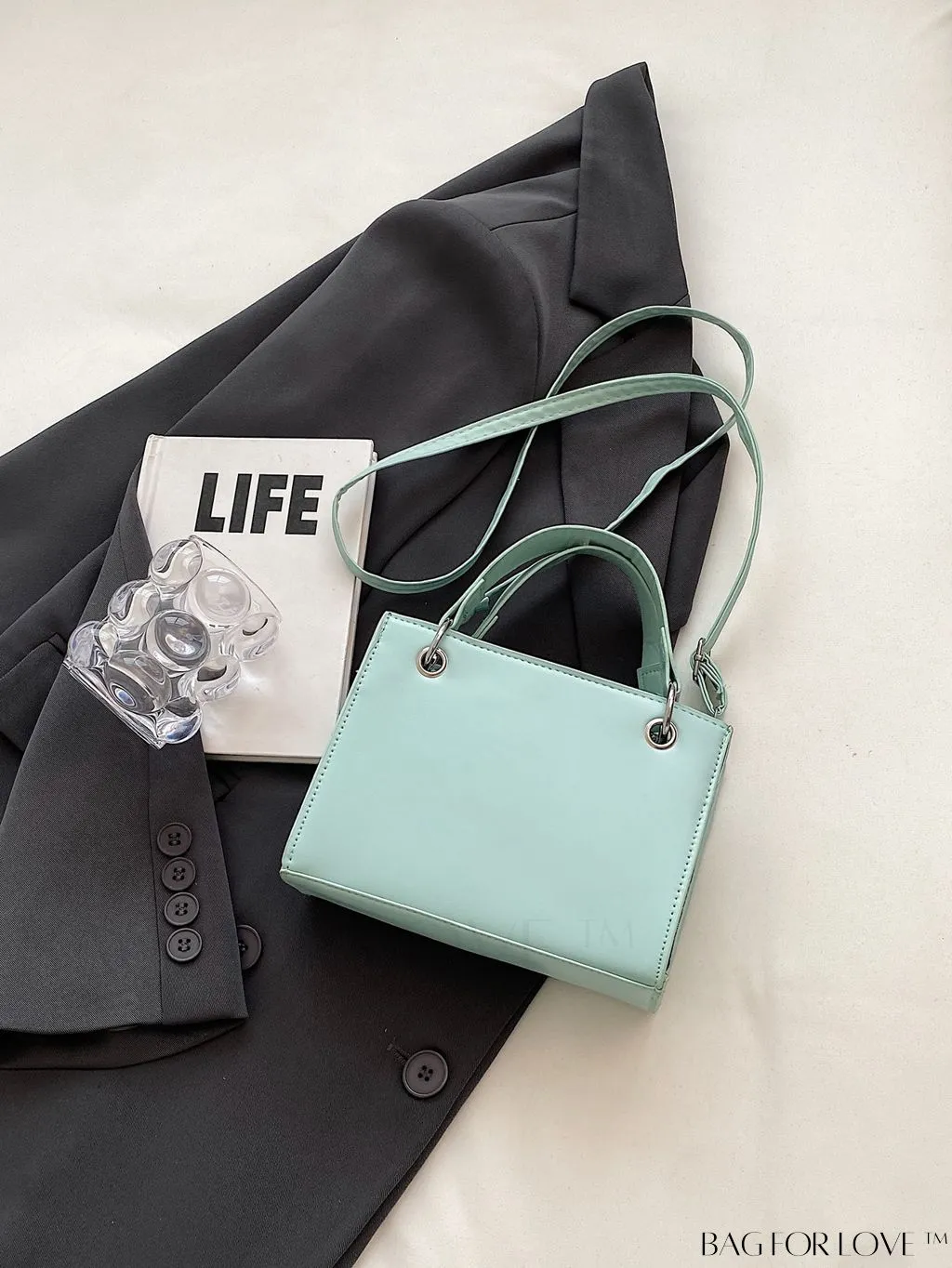 BagForLove - Chic Minimalist Handbag in Solid Color