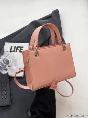 BagForLove - Chic Minimalist Handbag in Solid Color