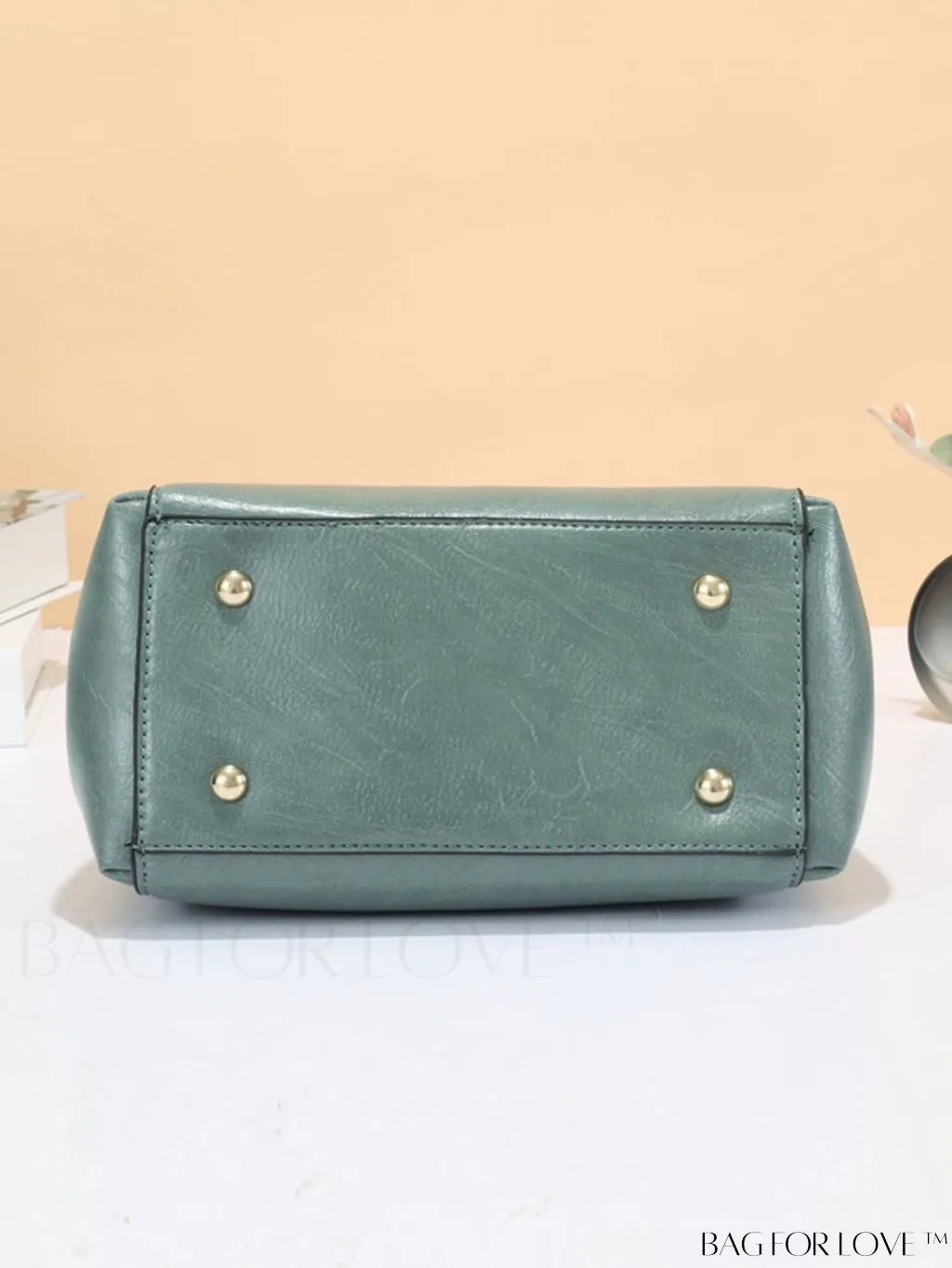 BagForLove - Chic Work Bag with Dual Handles, Intricate Embroidery Detail - Elegant & Stylish