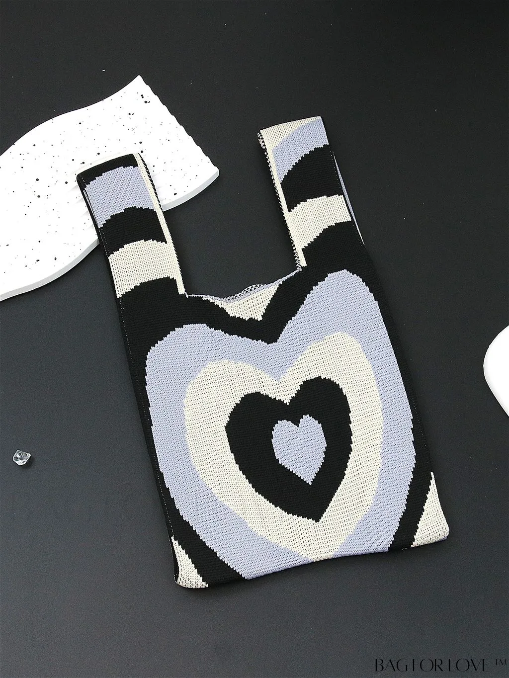 BagForLove - Stylish Tulip Pattern Crochet Bag: Chic Handbag for a Trendy Vacation