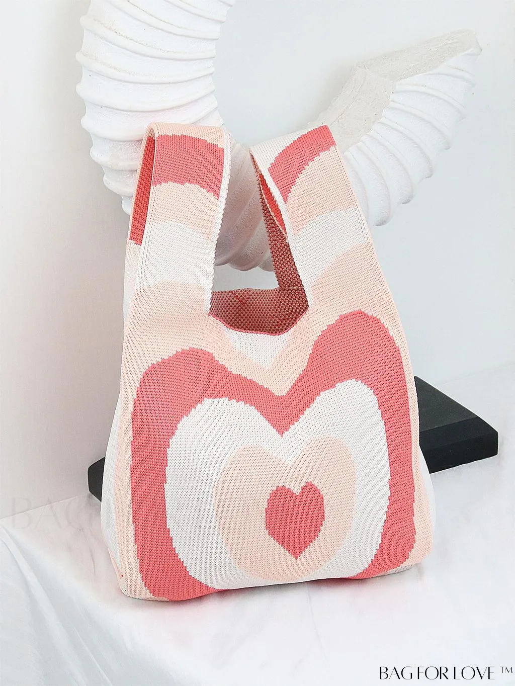 BagForLove - Stylish Tulip Pattern Crochet Bag: Chic Handbag for a Trendy Vacation
