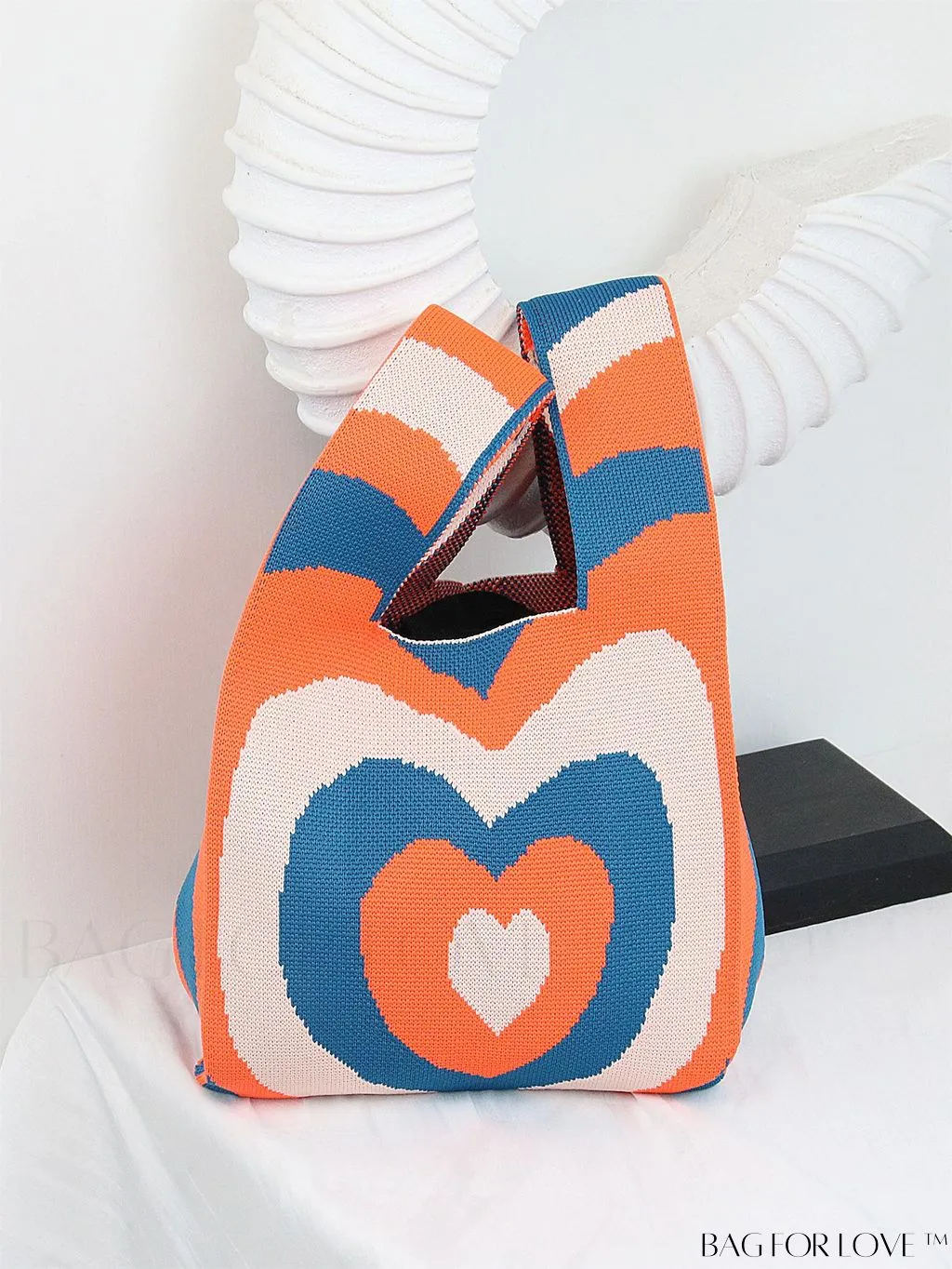 BagForLove - Stylish Tulip Pattern Crochet Bag: Chic Handbag for a Trendy Vacation