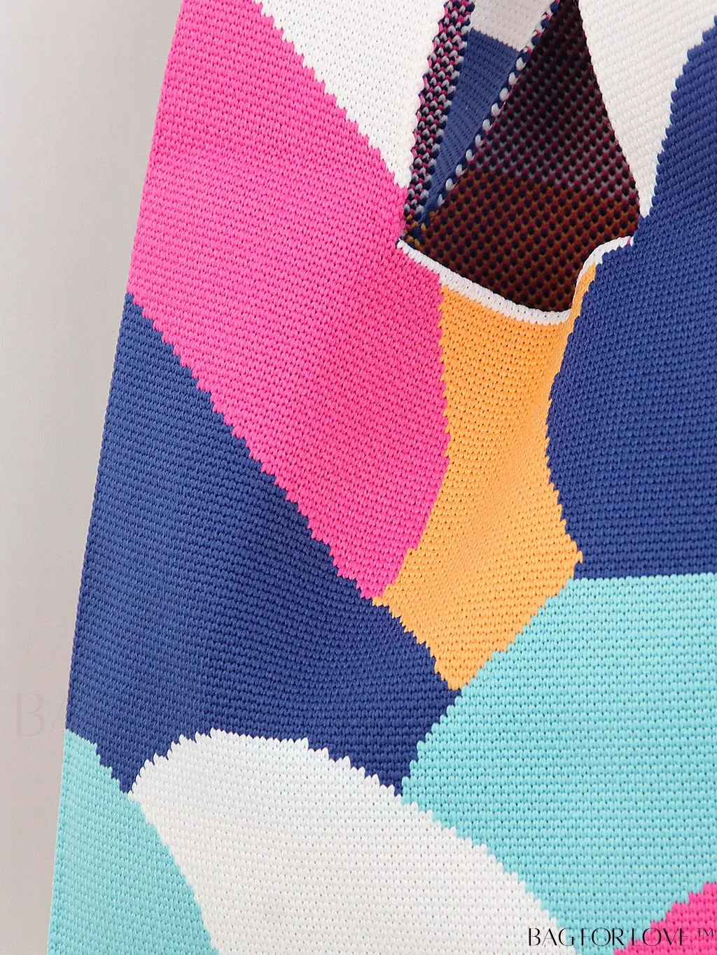 BagForLove - Stylish Tulip Pattern Crochet Bag: Chic Handbag for a Trendy Vacation