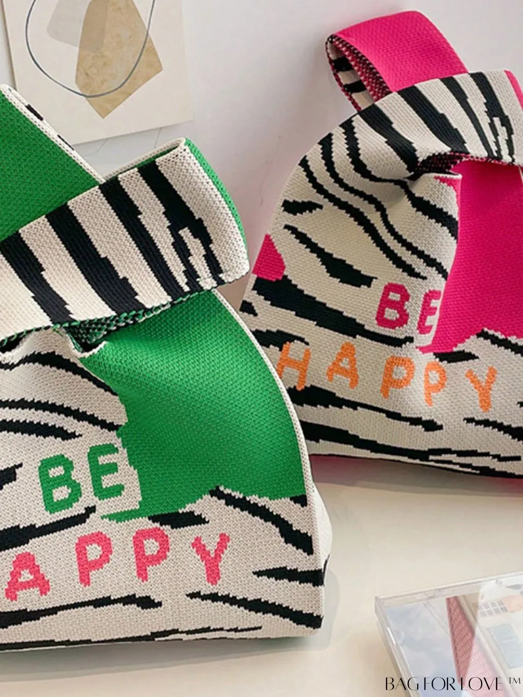 BagForLove - Stylish Tulip Pattern Crochet Bag: Chic Handbag for a Trendy Vacation