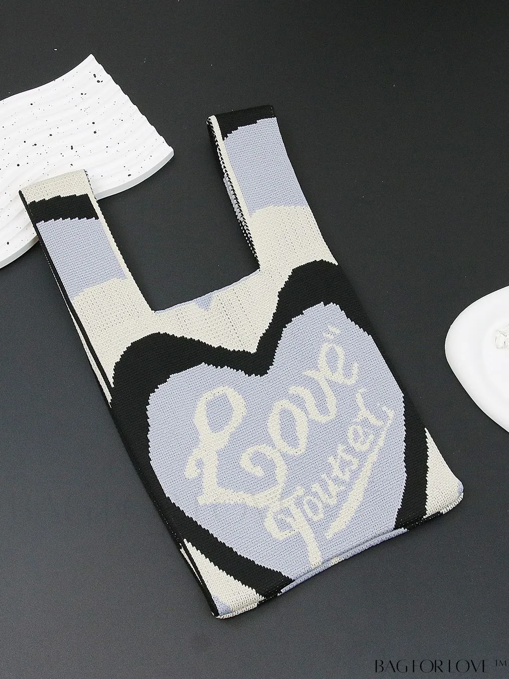 BagForLove - Stylish Tulip Pattern Crochet Bag: Chic Handbag for a Trendy Vacation