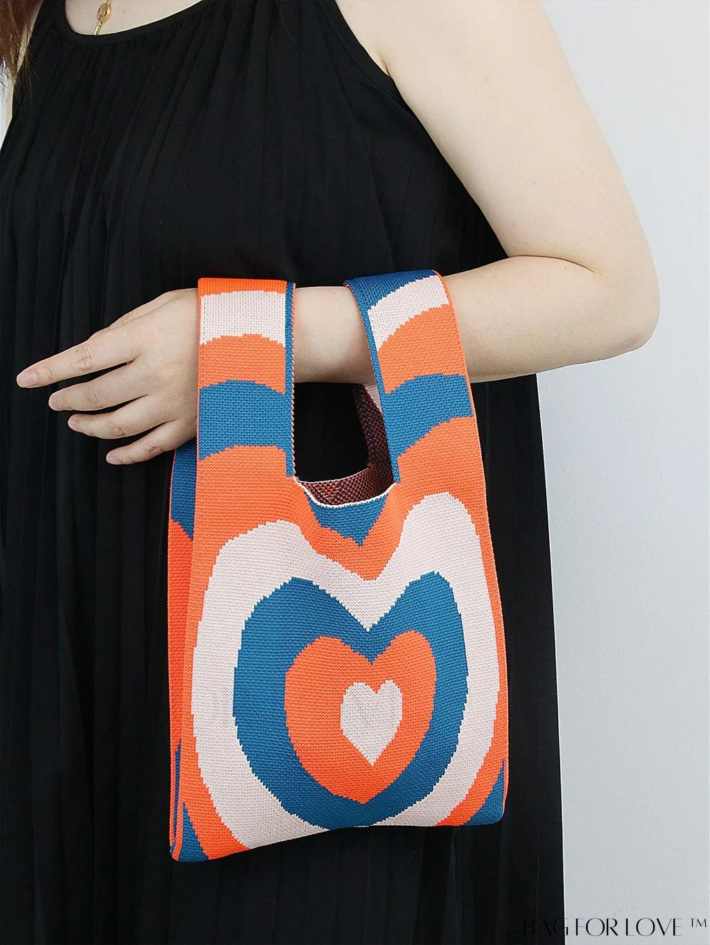BagForLove - Stylish Tulip Pattern Crochet Bag: Chic Handbag for a Trendy Vacation