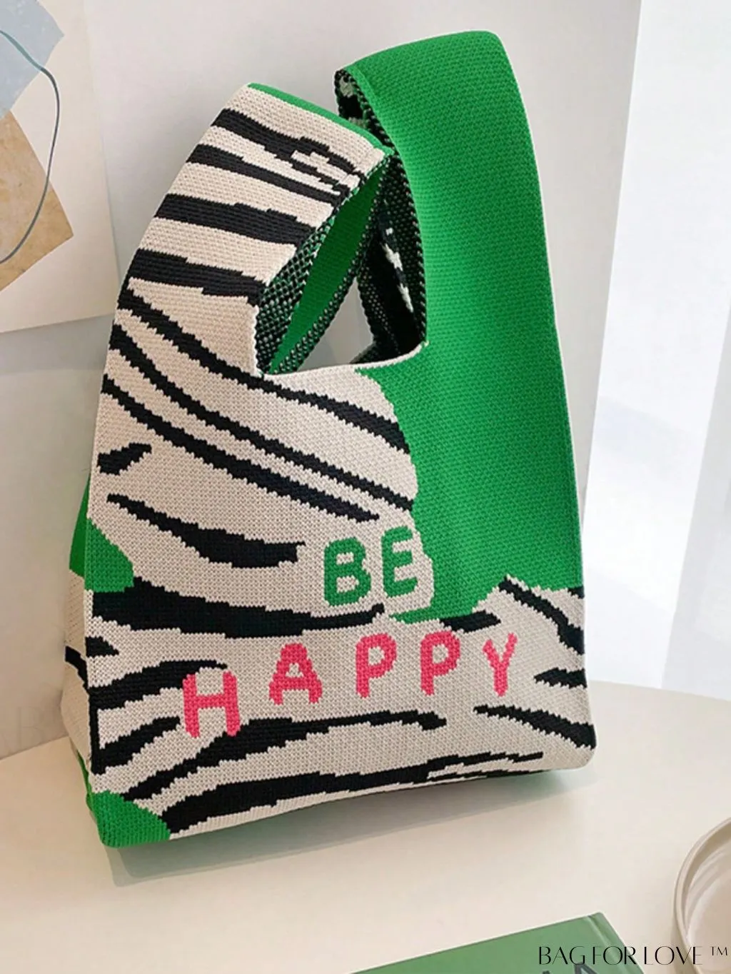 BagForLove - Stylish Tulip Pattern Crochet Bag: Chic Handbag for a Trendy Vacation