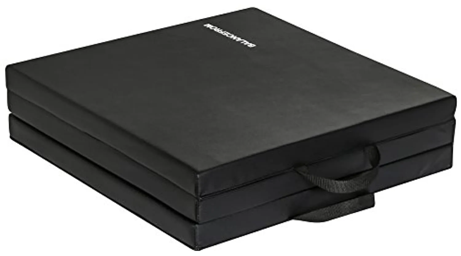 BalanceFrom 2" Thick Tri-Fold Folding Exercise Mat with Carrying Handles for MMA, Gymnastics and Home Gym Protective Flooring