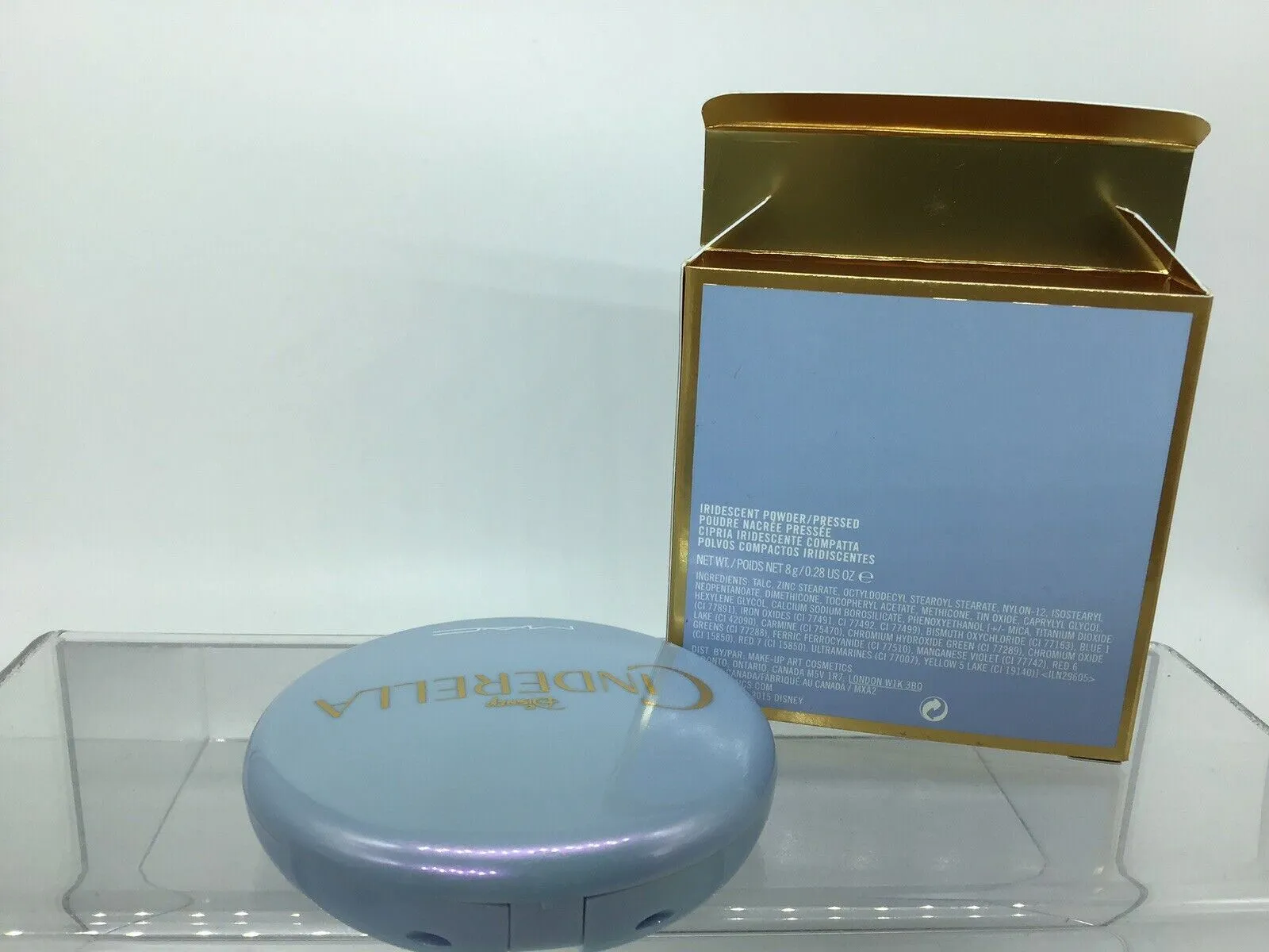 BNIB MAC CINDERELLA 2015 Coupe D Chic Beauty Powder w/receipt