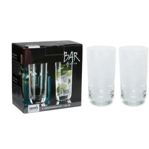 Bohemia Bar Retro 400 ml Long Drink Tumblers Set Of 2
