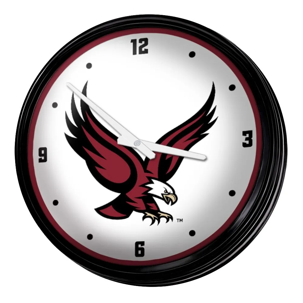 Boston College Eagles: Eagle - Retro Lighted Wall Clock