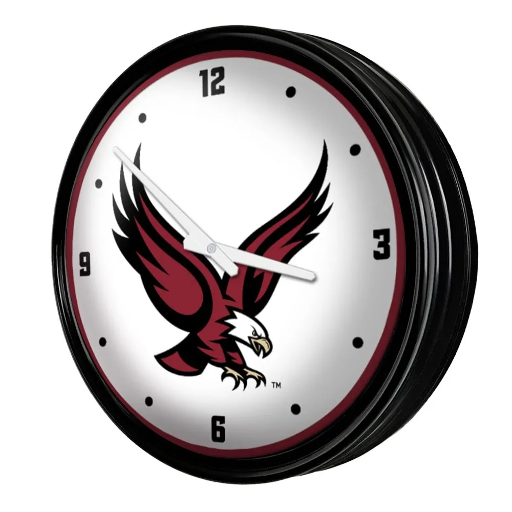 Boston College Eagles: Eagle - Retro Lighted Wall Clock