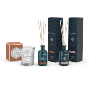 Candela Profumata 190gr Antichi Legni Salimbeni   Antichi Legni Salimbeni 100 ml   Zagara di Taormina 100ml