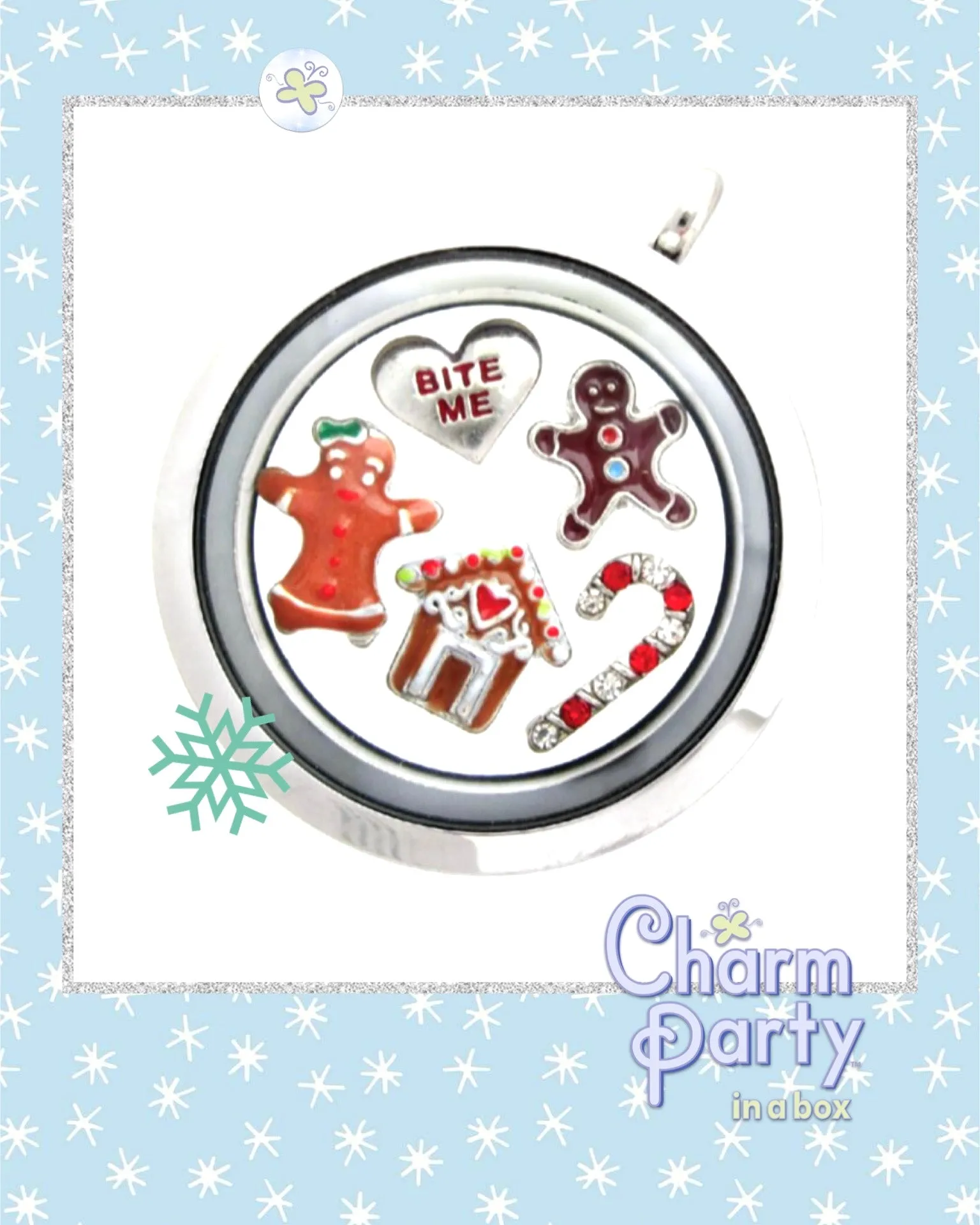 Candy Cane Charm