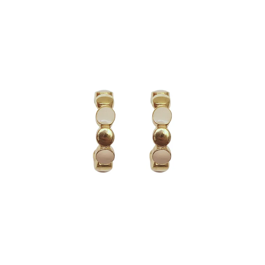 Candy Enamel Hoops