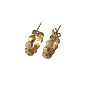 Candy Enamel Hoops