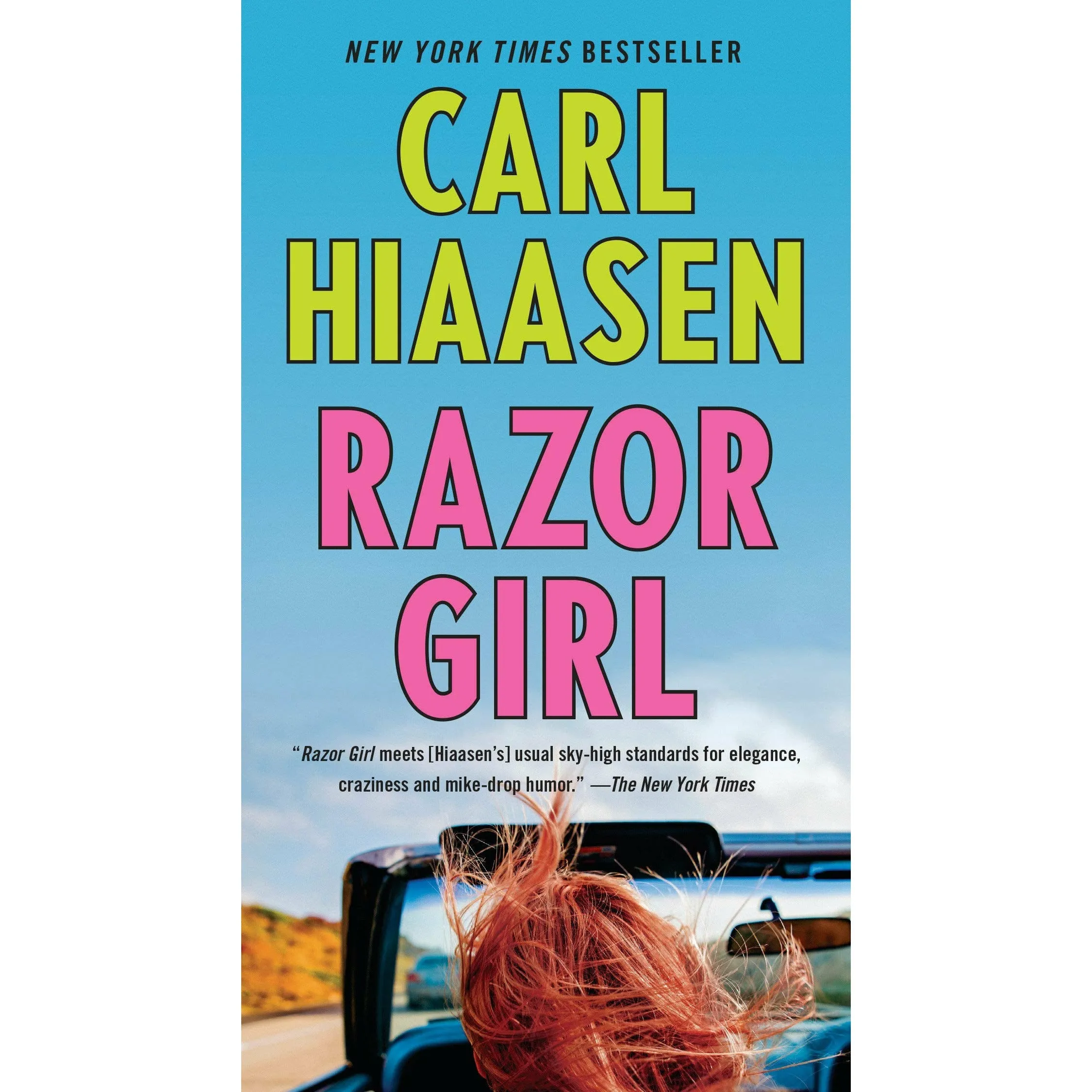 Carl Hiaasen 3 Books Set (Squeeze Me, Razor Girl & Bad Monkey)