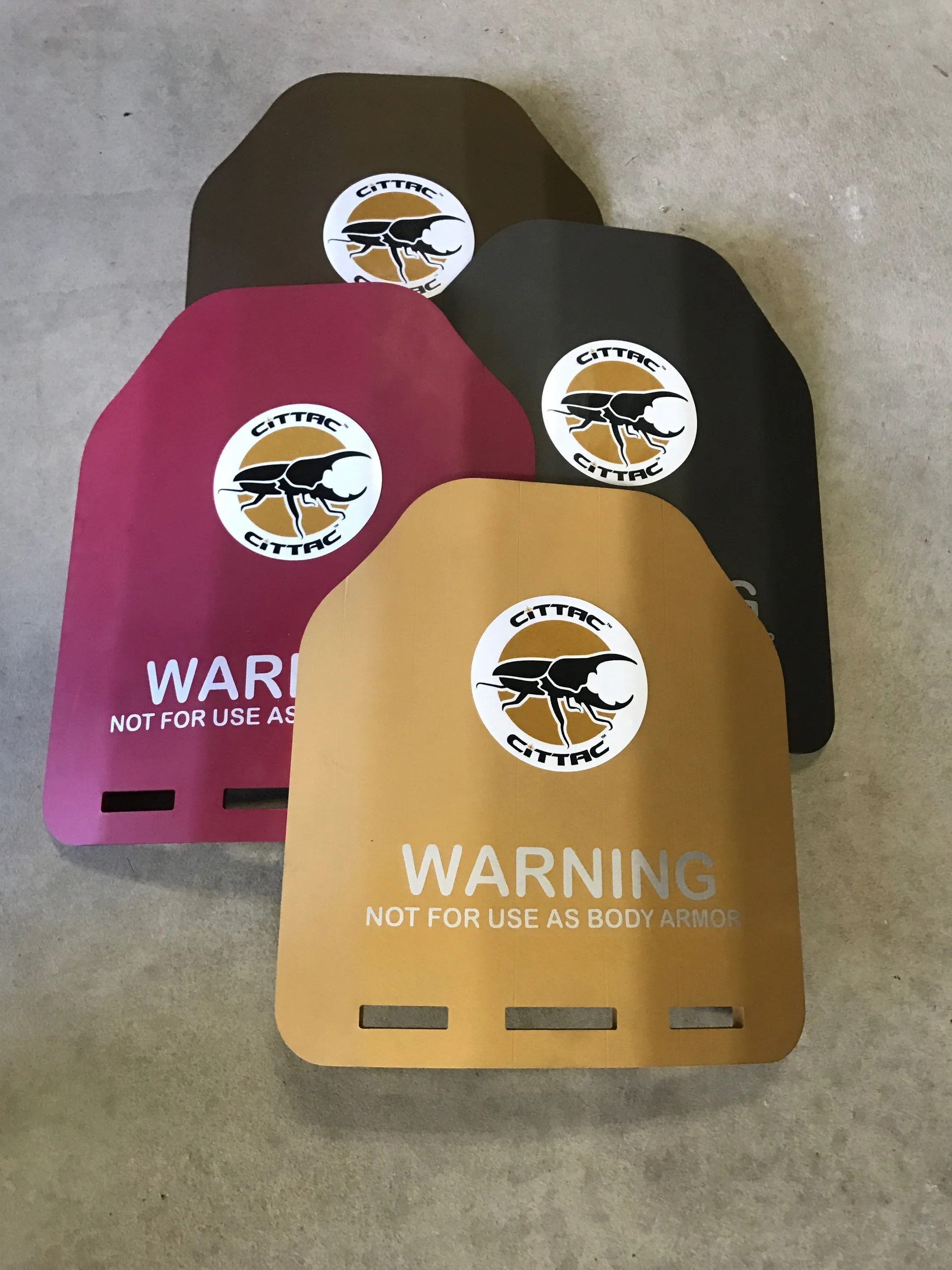 Cittac Fitness Plates - Bronze