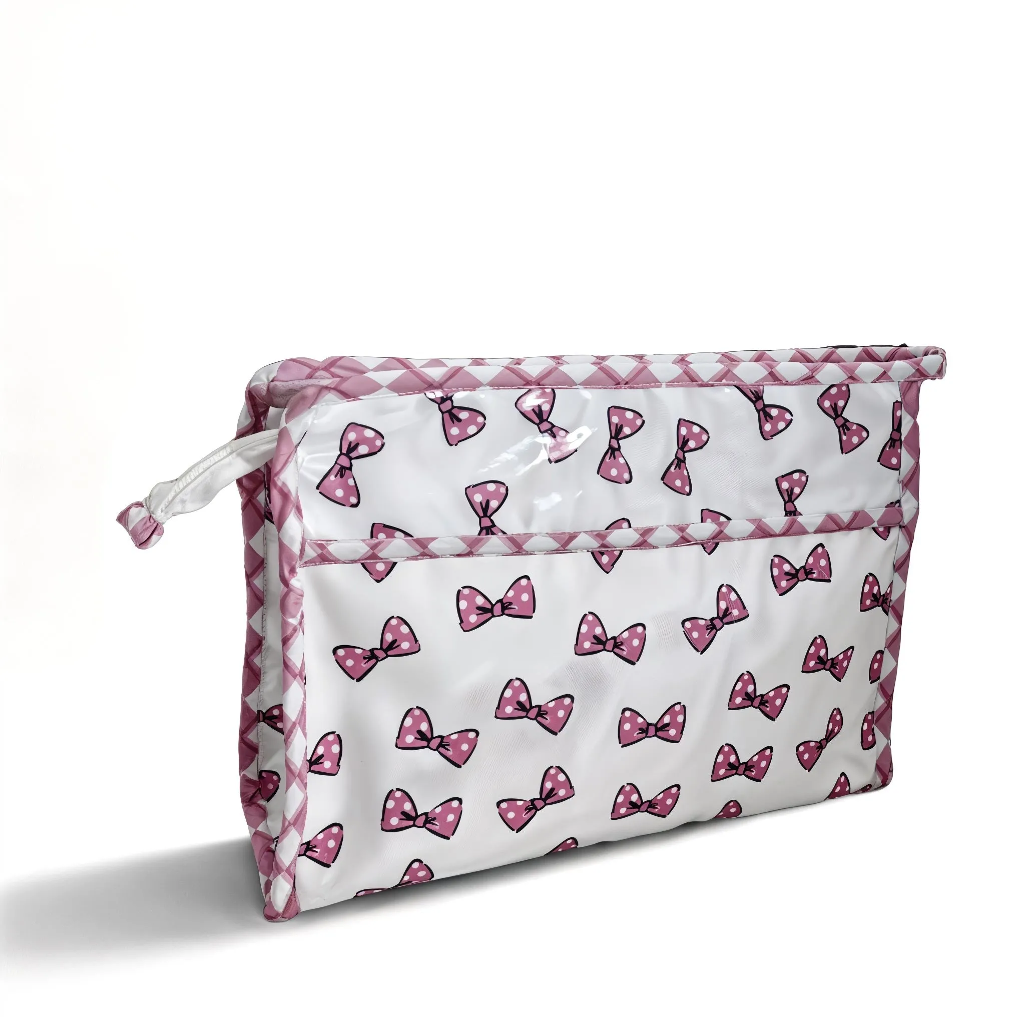 Classy Bow Print Swimming Bag Combo