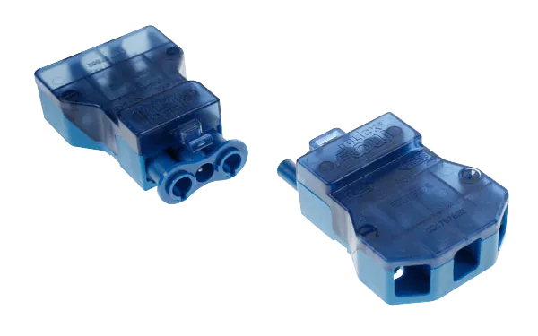 Click CT103C 250V 20A 3 Pin Flow Connector- Fast-Fit Cord Grip