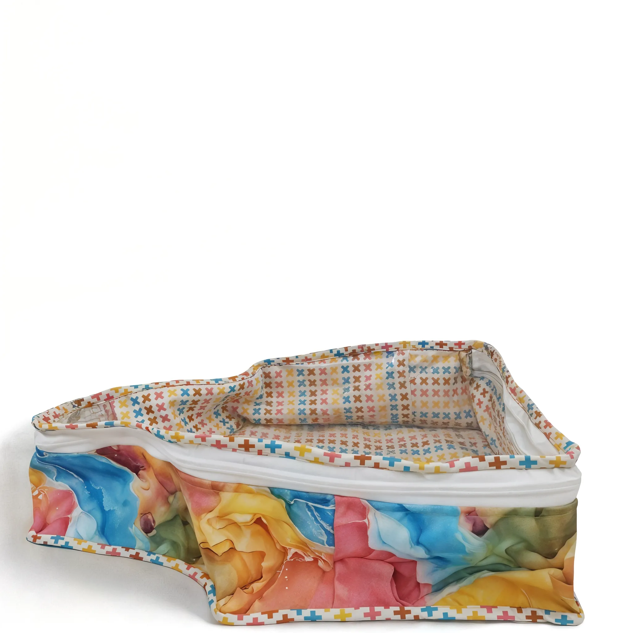 COLOR CRUSH PRINT BLOUSE COVER