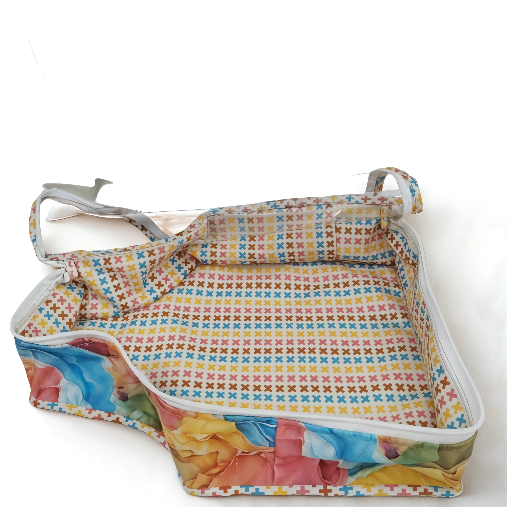 COLOR CRUSH PRINT BLOUSE COVER