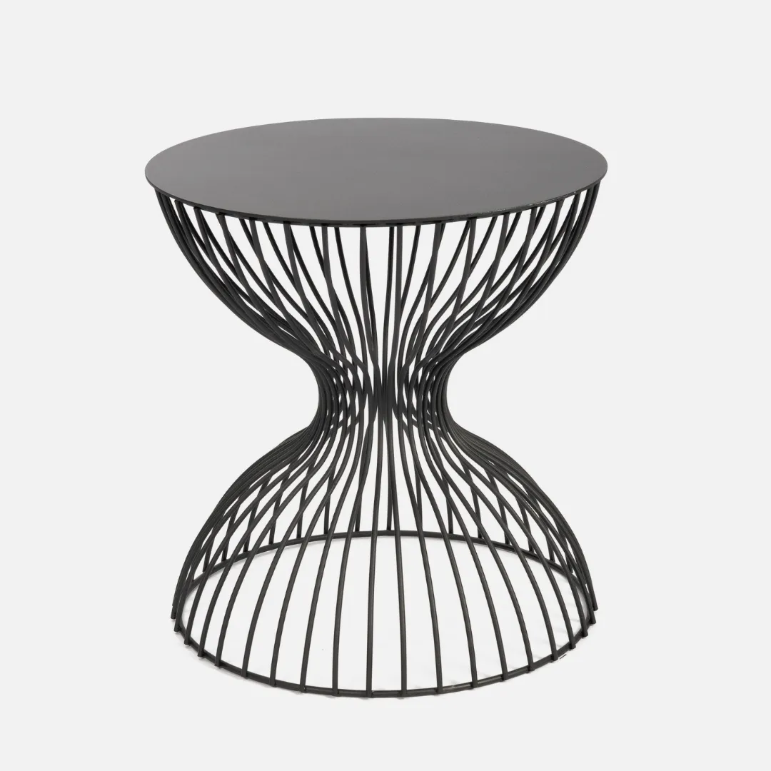 Corset Side Table - Black