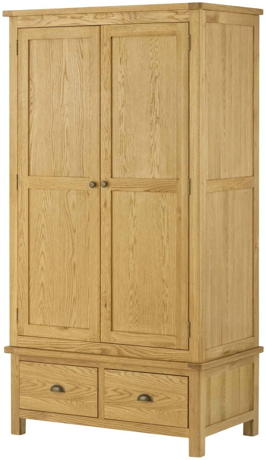 Cottage Gents Wardrobe Oak
