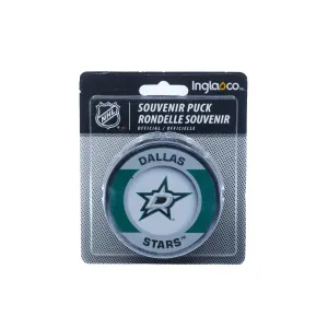 Dallas Stars Inglasco NHL Retro Logo Hockey Puck