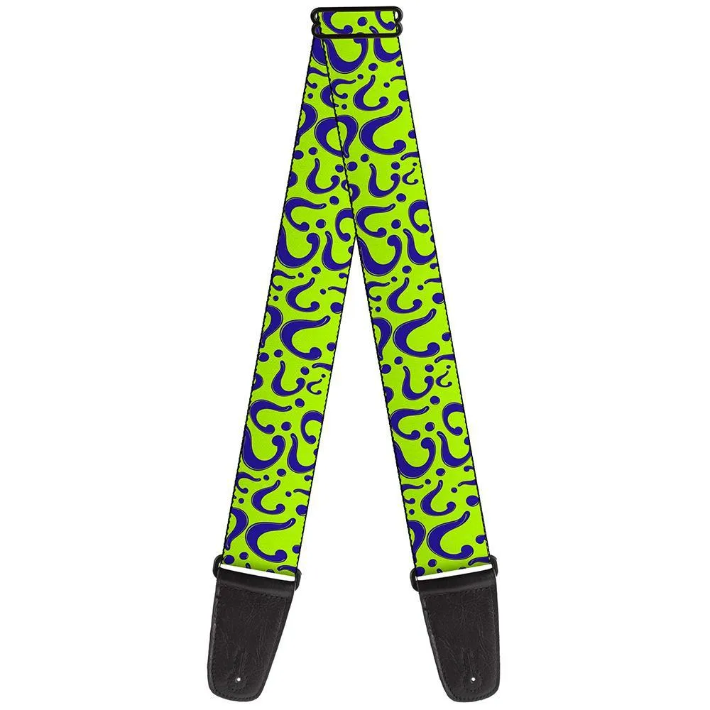 DC Comics The Riddler Question MarkGuitar Strap by Buckle Down