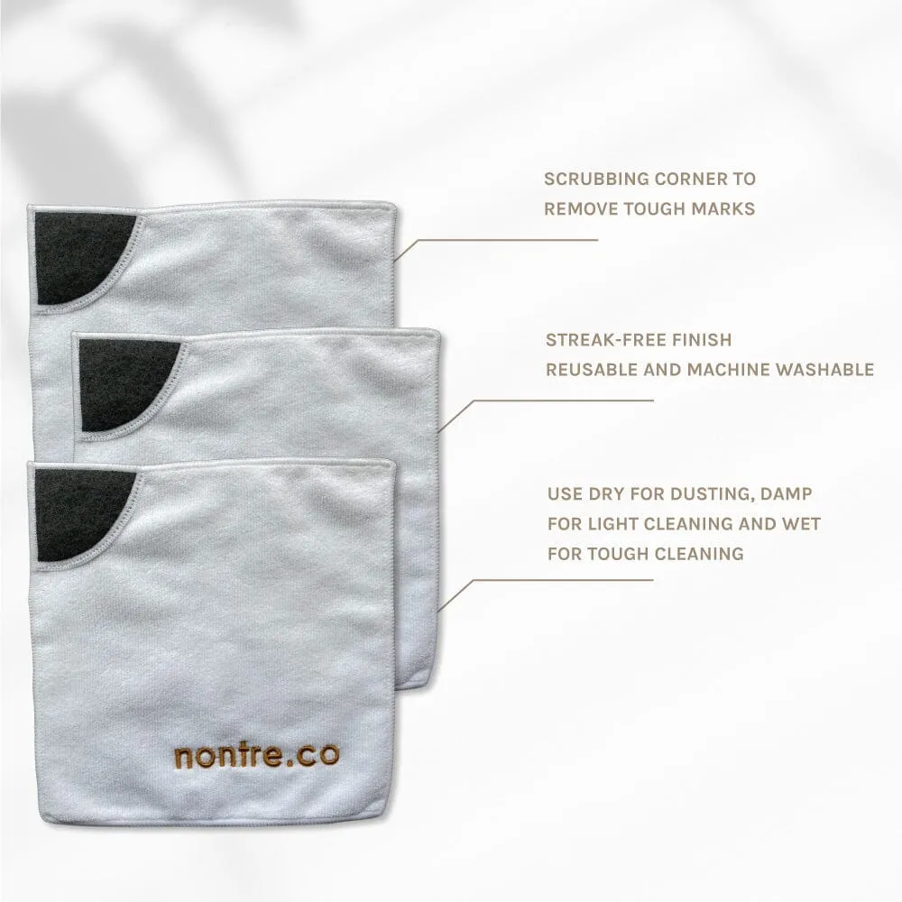 Dual Texture Cleaning Cloths