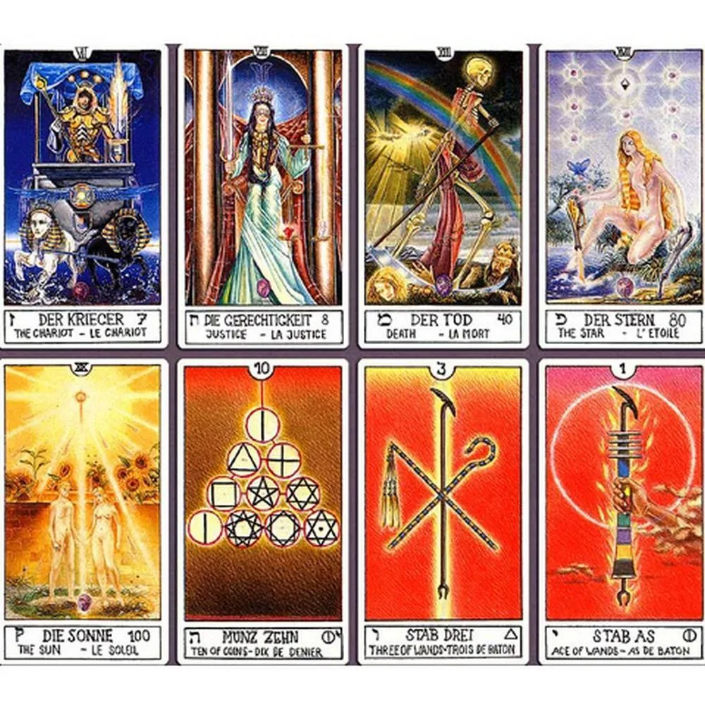 Eclectic Tarot joc de societate în limba engleză