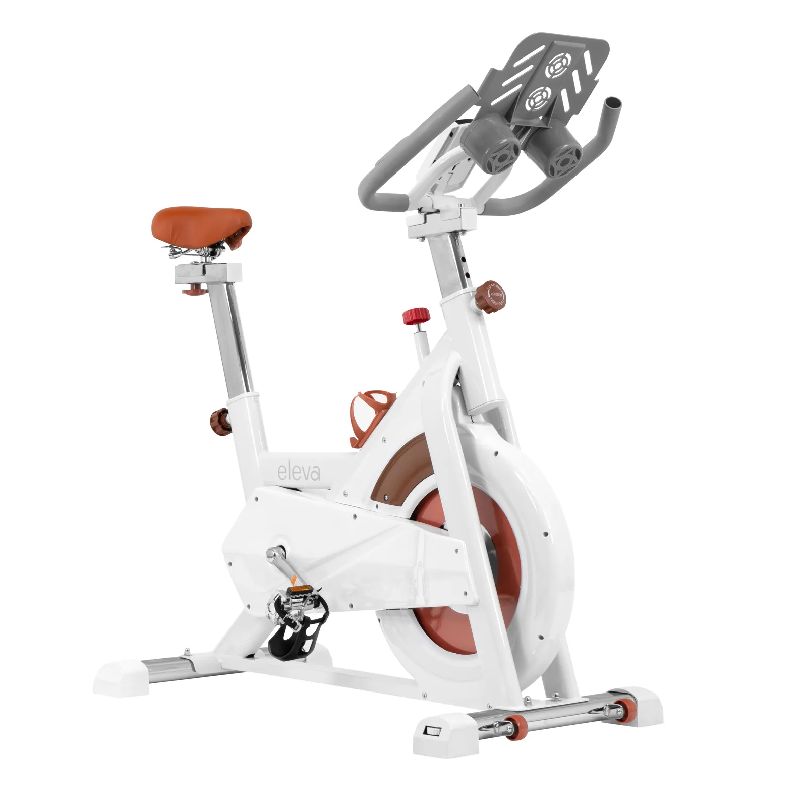 Eleva Bicicleta Spinning Rueda Resistencia Magnetica Gym