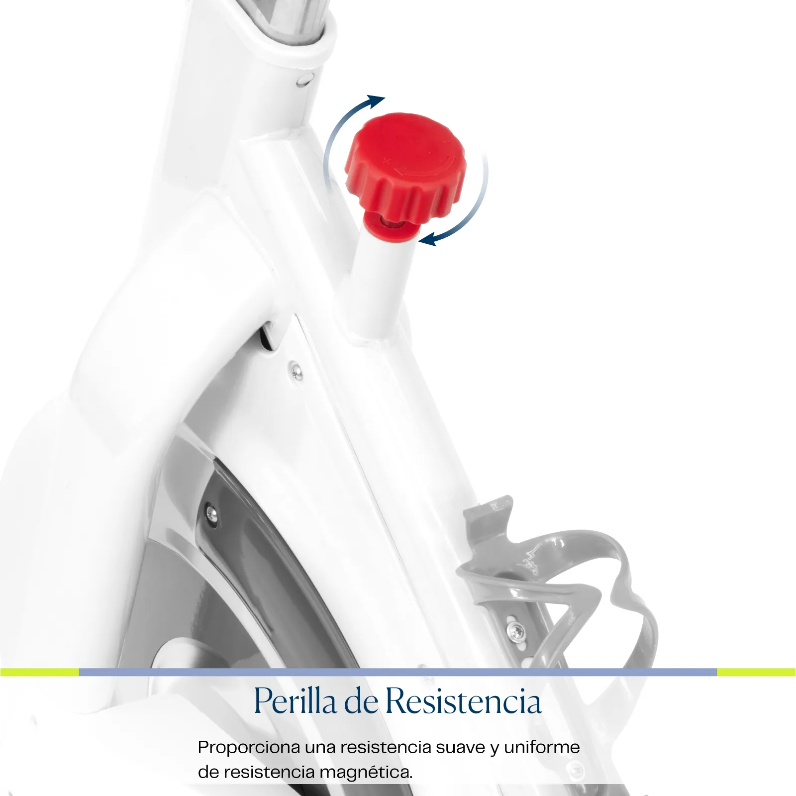 Eleva Bicicleta Spinning Rueda Resistencia Magnetica Gym