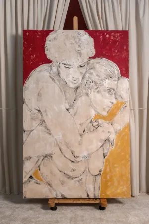 'First Love / First Heartbreak', 42"x 68"