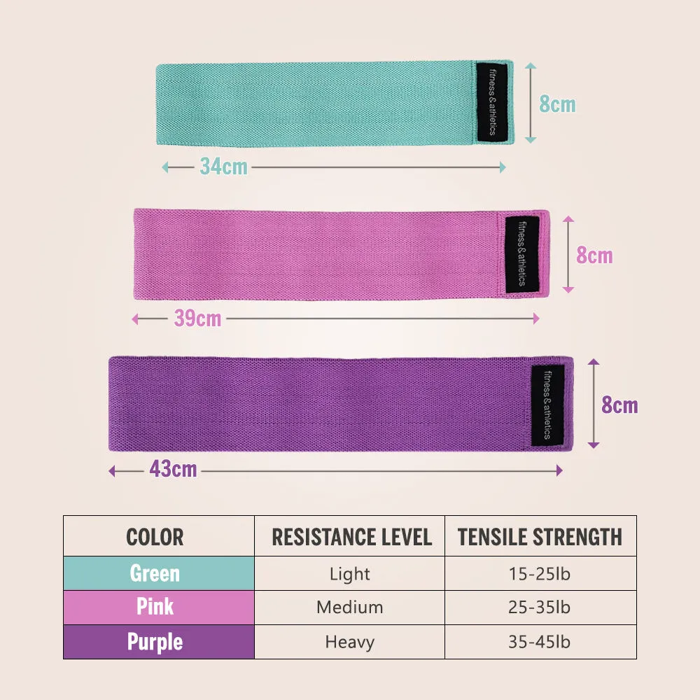Fitness & Athletics Hip Band Resistance Bands